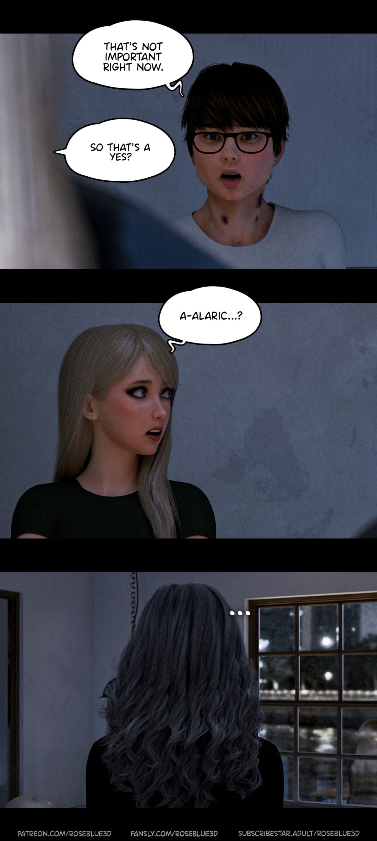 My Neighbor’s Widow [Rose Blue 3D] Chapter 44 - Page 72