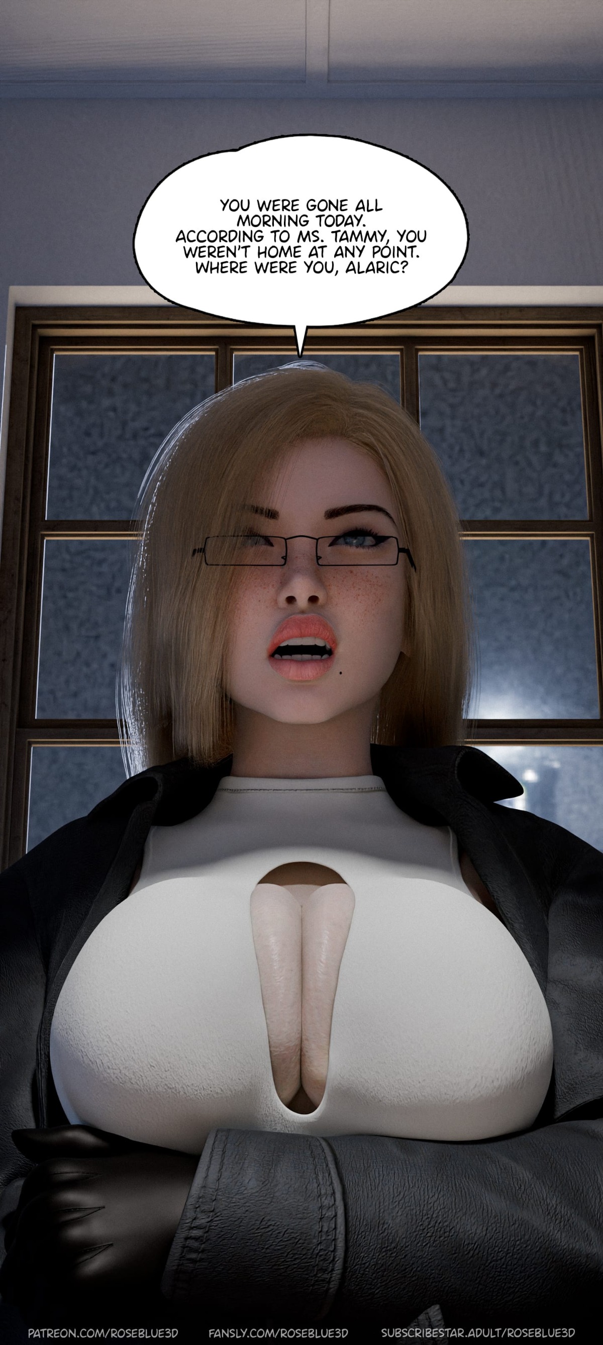 My Neighbor’s Widow [Rose Blue 3D] Chapter 44 - Page 74