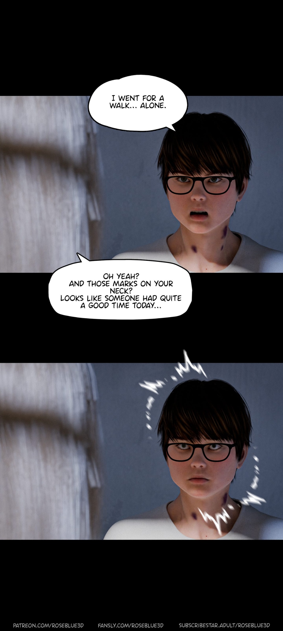 My Neighbor’s Widow [Rose Blue 3D] Chapter 44 - Page 75