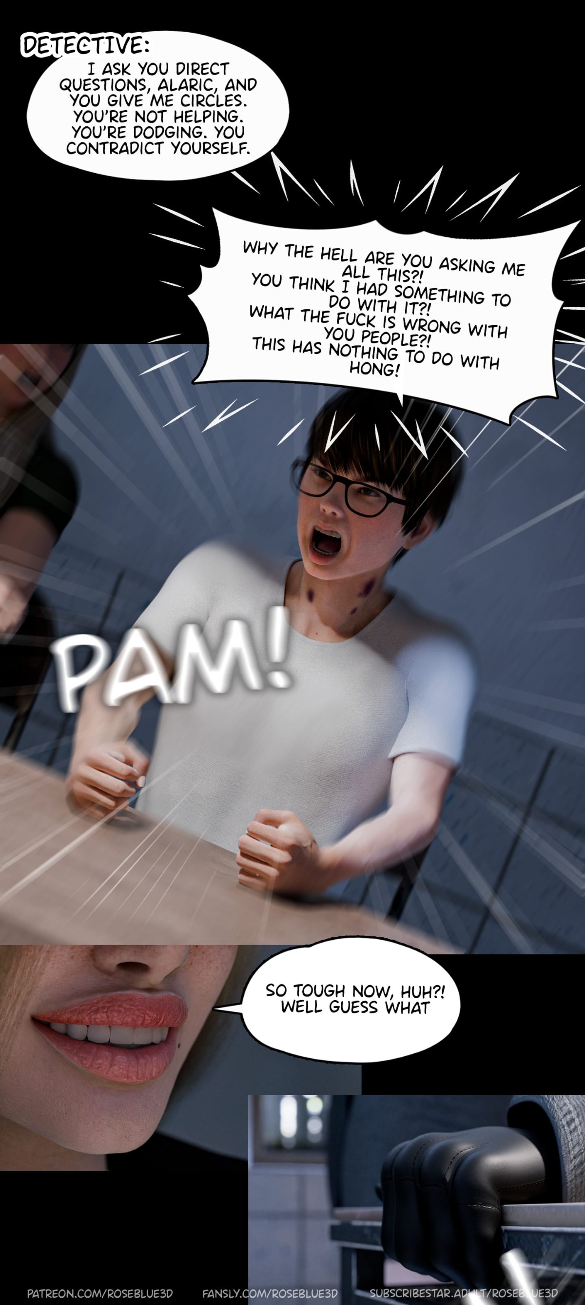 My Neighbor’s Widow [Rose Blue 3D] Chapter 44 - Page 78