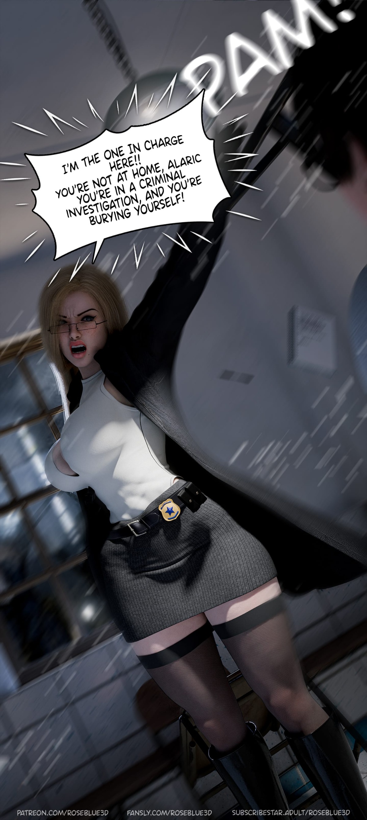 My Neighbor’s Widow [Rose Blue 3D] Chapter 44 - Page 79