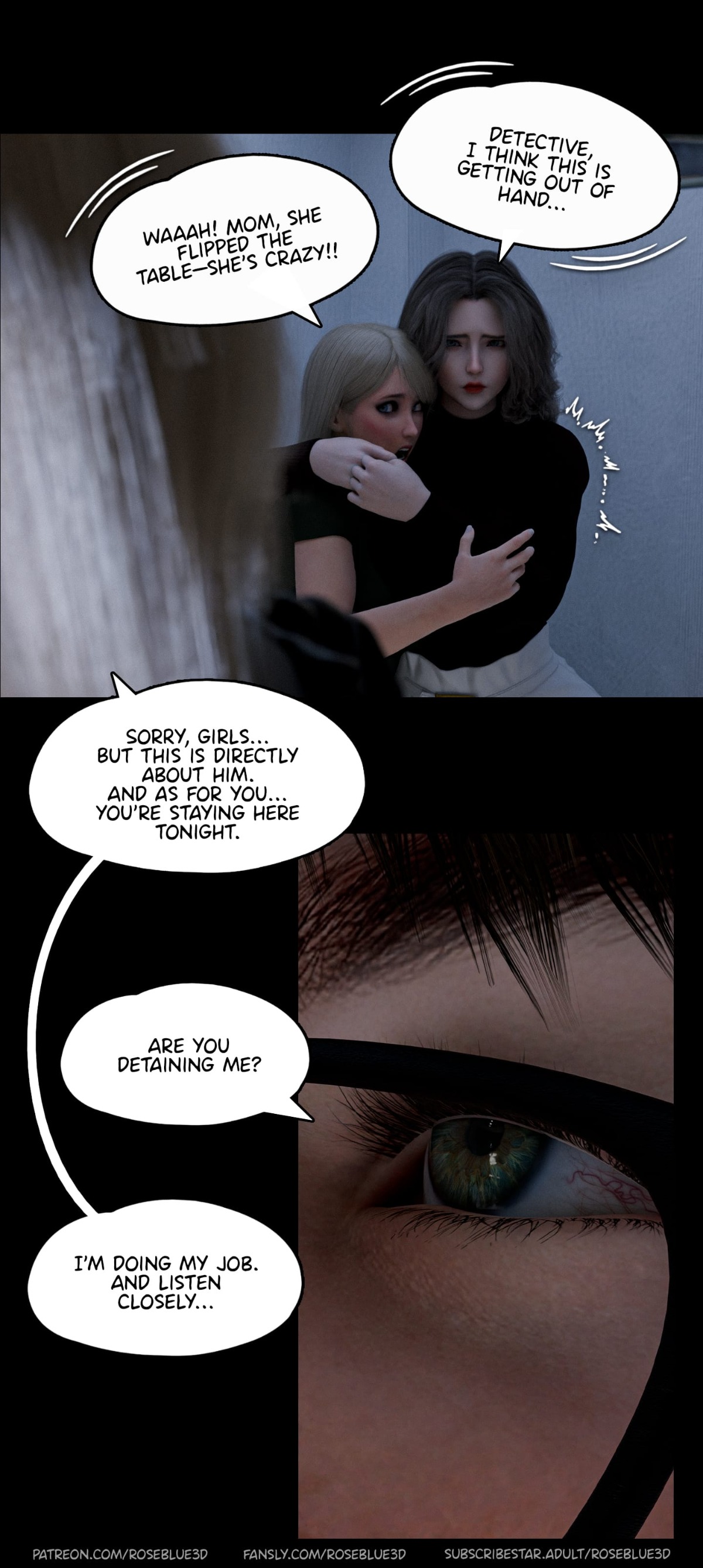 My Neighbor’s Widow [Rose Blue 3D] Chapter 44 - Page 80