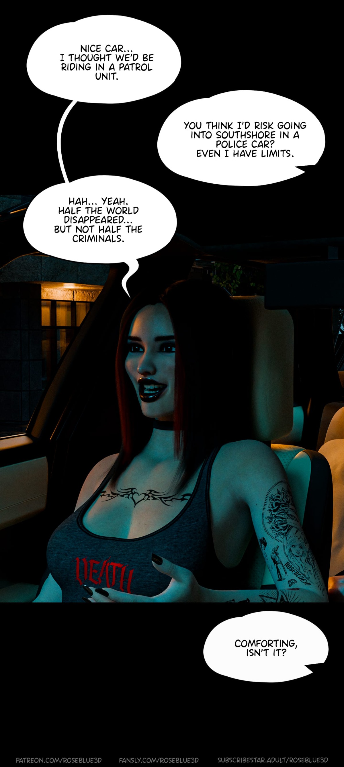 My Neighbor’s Widow [Rose Blue 3D] Chapter 44 - Page 84