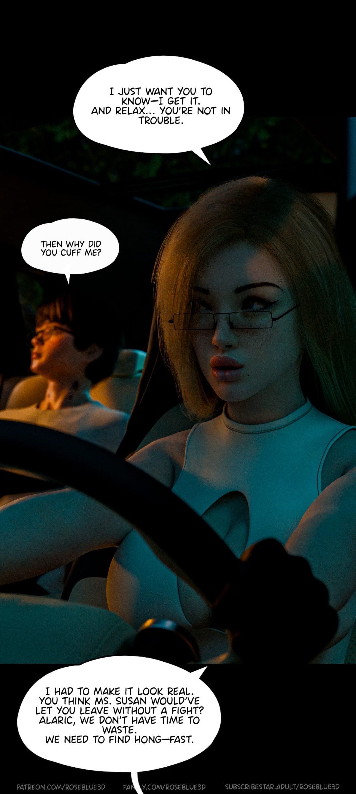 My Neighbor’s Widow [Rose Blue 3D] Chapter 44 - Page 87