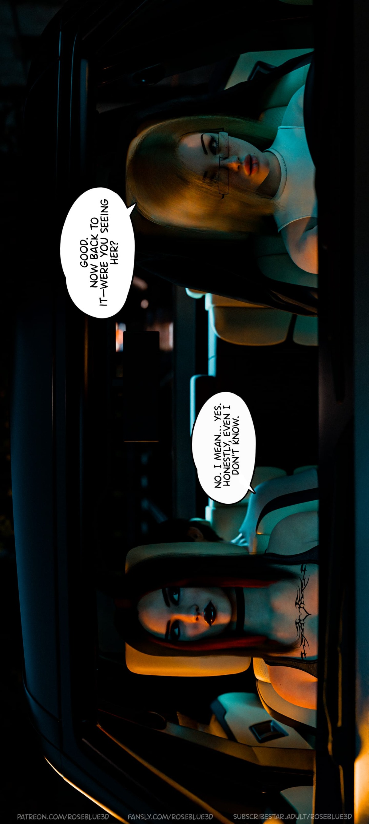 My Neighbor’s Widow [Rose Blue 3D] Chapter 44 - Page 89
