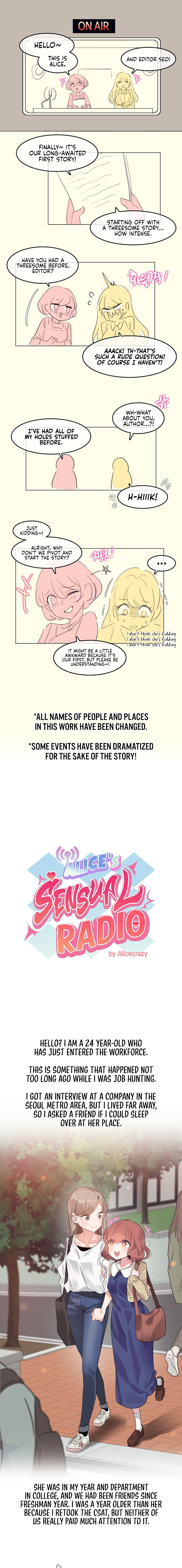 Alice’s Feeling Radio Chapter 1 - Page 1